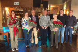 PvdA-jubilarissen geëerd tijdens de dag van de arbeid